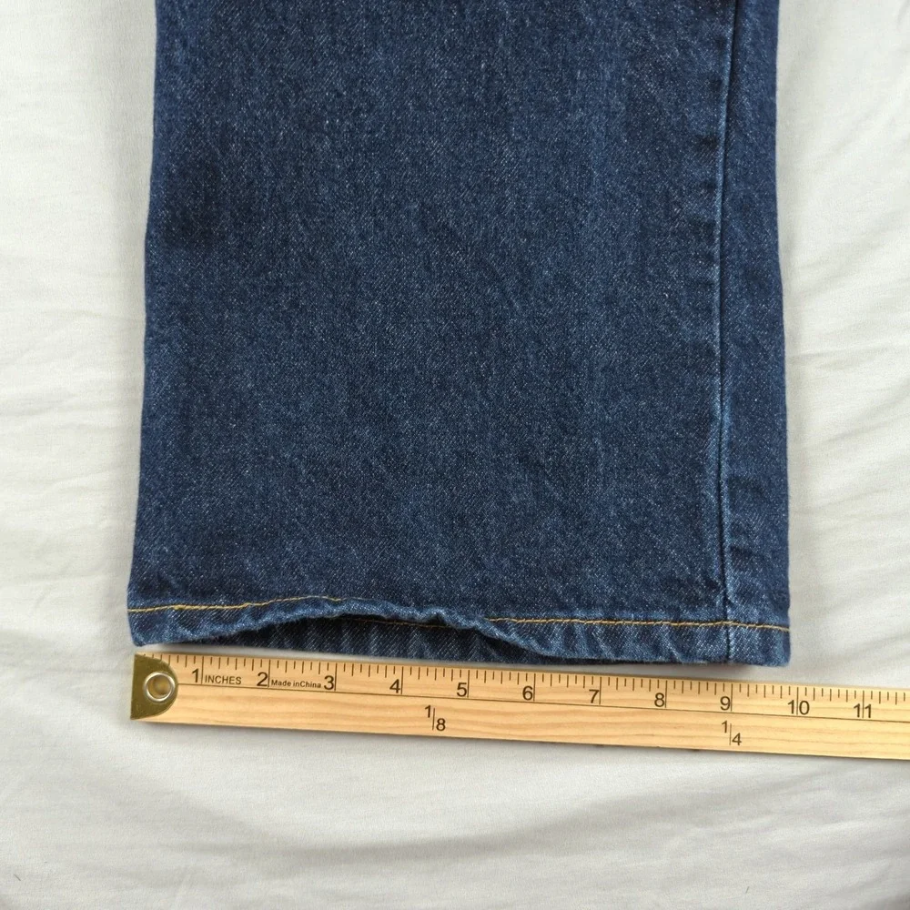 Levis Jeans Men 40x32 Blue 517 Boot Cut Western Cowboy Casual Preppy Made in USA